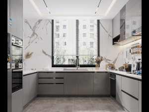 Modern kitchen 3Dモデル