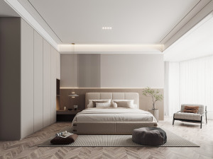 Modern bedroom 3D Model