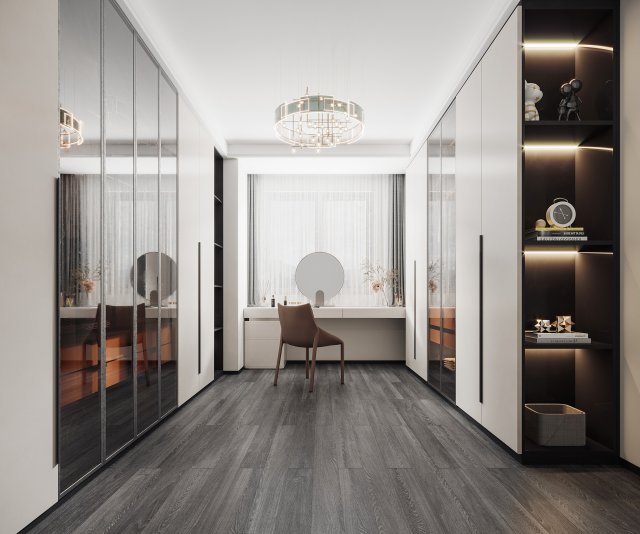 Modern cloakroom Modèle 3D .c4d .max .obj .3ds .fbx .stl .blend 