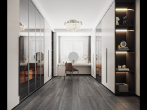 Modern cloakroom 3D Model