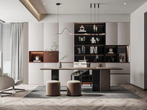 Escrit&oacute;rio moderno Modelo 3D