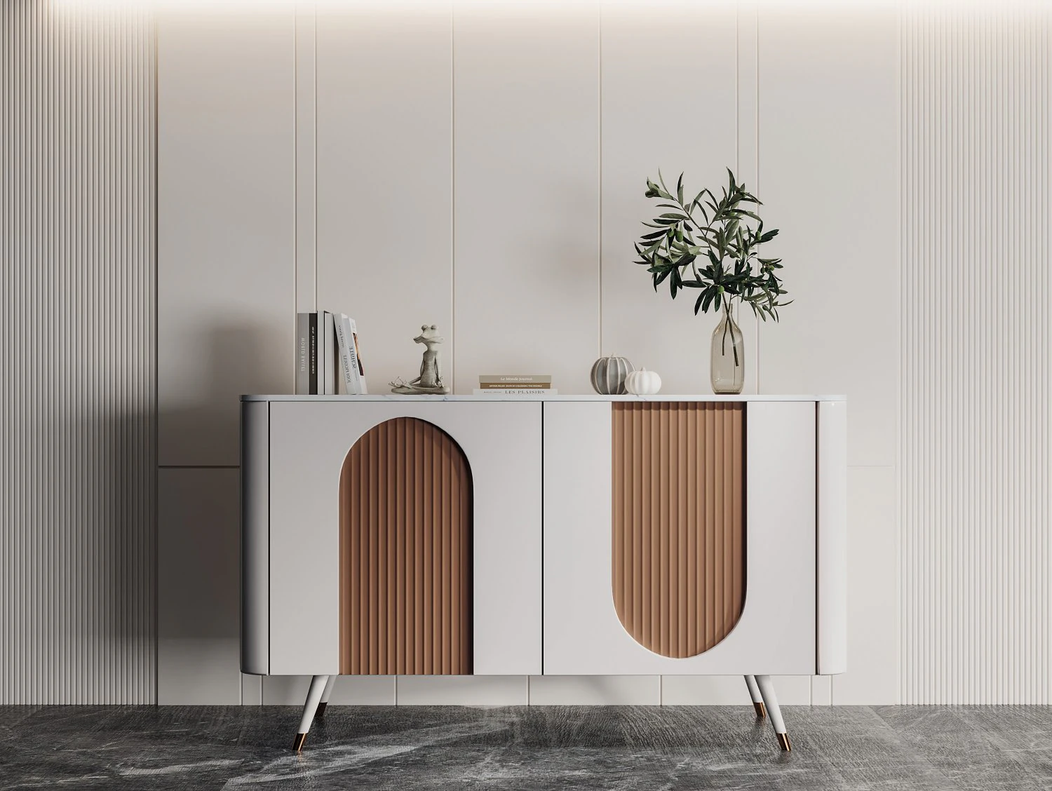 Modern cabinet 3D Model .c4d .max .obj .3ds .fbx .stl .blend