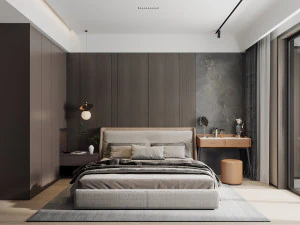 Modern bedroom 3D Model