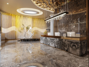 Modern sales office 3D Model