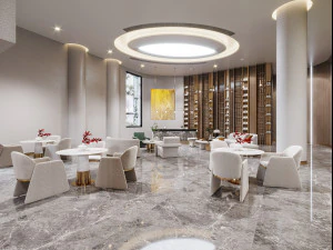 Modern sales office 3D Model