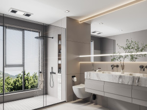 Modern bathroom 3D Модель