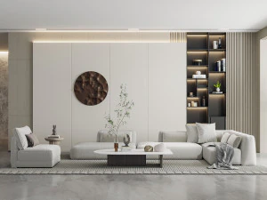 Modern living room 3D Model