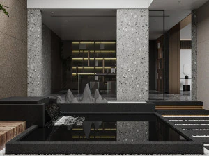 Современный сад 3D Модель