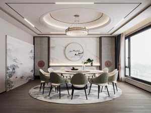 Modern Restaurant 3D Model