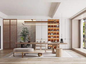 现代办公室 3D 模型