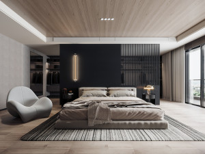 Modern bedroom 3D 모델