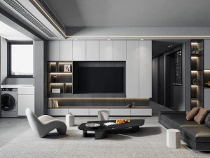 Modern living room 3D Model