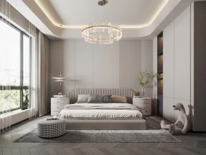 Quarto moderno Modelo 3D