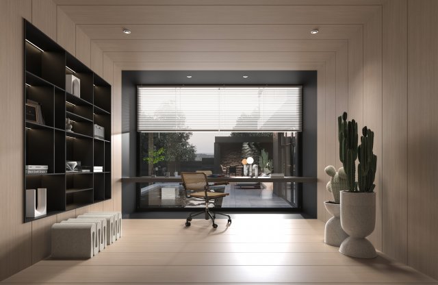Modern office 3Dモデル .c4d .max .obj .3ds .fbx .stl .blend 
