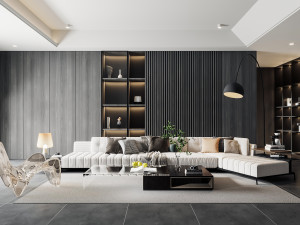 Modern living room Modelo 3D