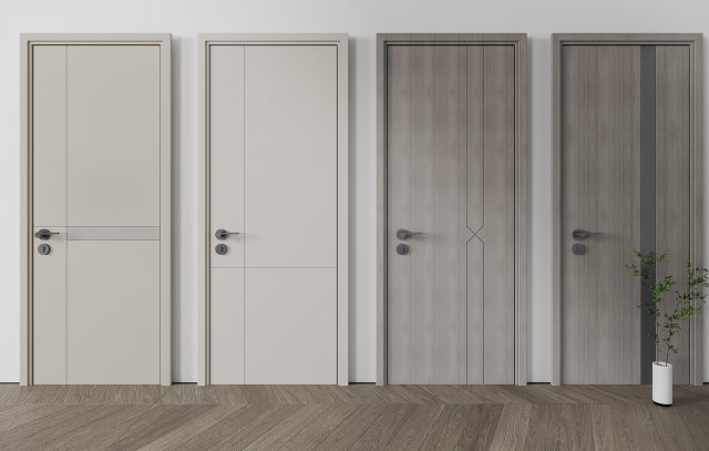 Door 3D Model .c4d .max .obj .3ds .fbx .stl .blend 