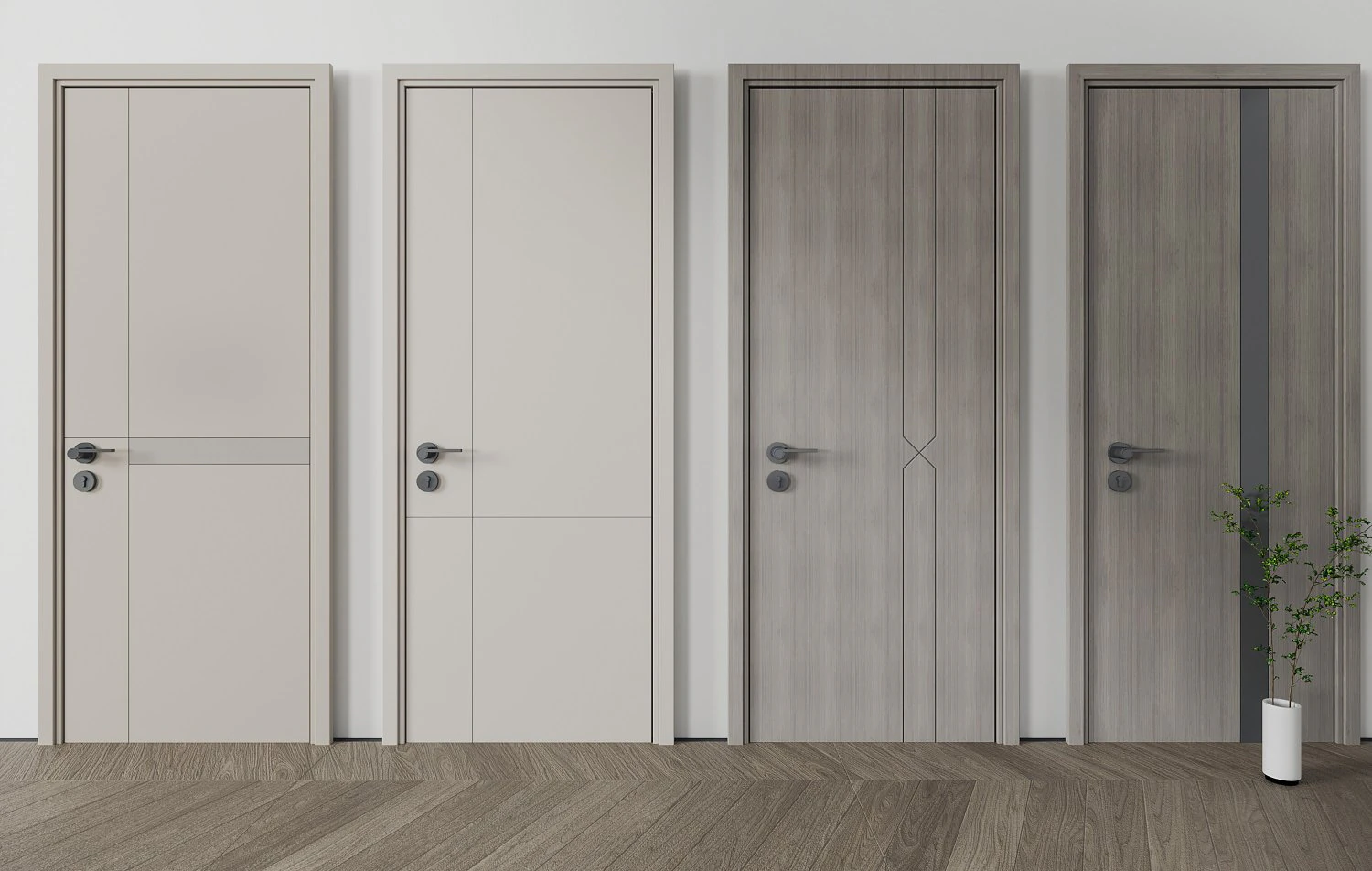 Door 3D Model .c4d .max .obj .3ds .fbx .stl .blend 