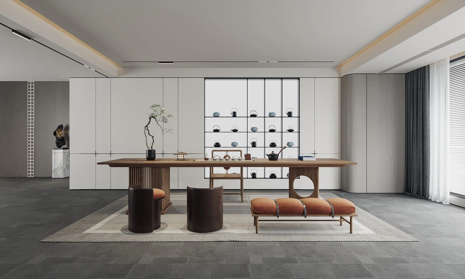 Modern office 3D Model .c4d .max .obj .3ds .fbx .stl .blend 
