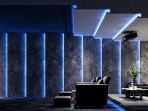 Сучасна відеокімната 3D Модель