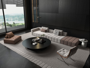 Modern sofa Modelo 3D