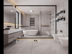 Modern bathroom 3Dモデル