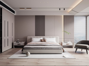 Modern bedroom 3D Модель