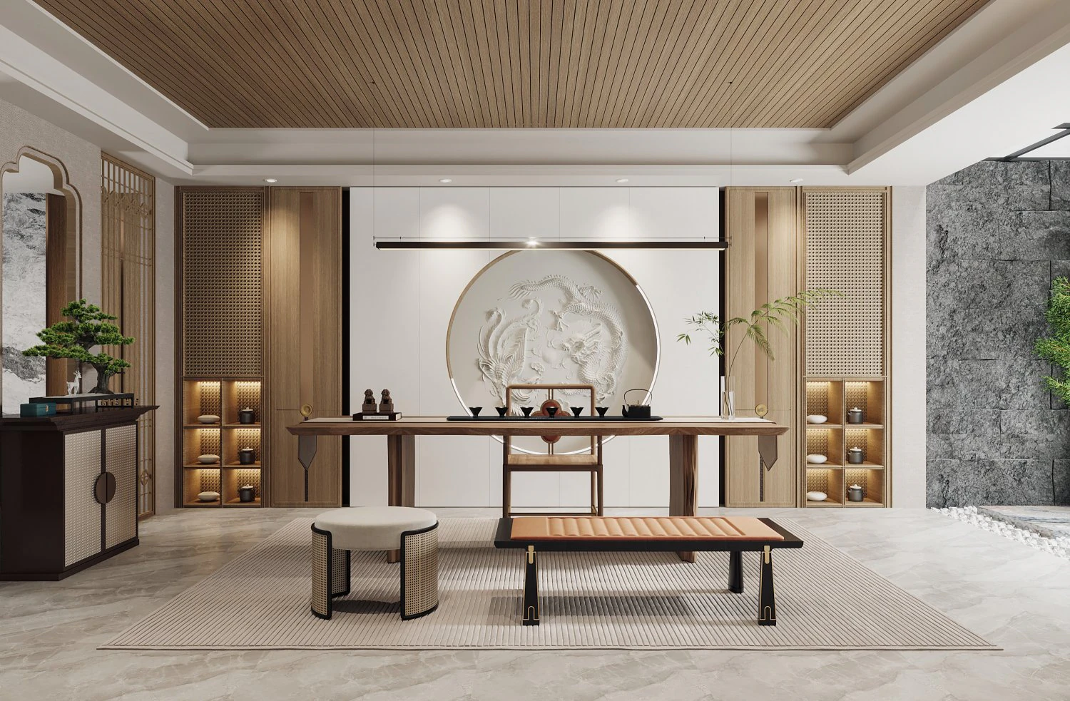 Modern office 3D Model .c4d .max .obj .3ds .fbx .stl .blend 