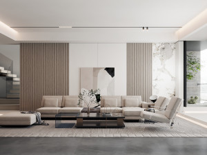 Modern living room 3D Model