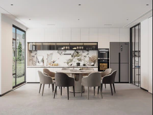 Modern Restaurant 3D Model