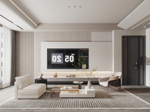 Modern living room 3Dモデル