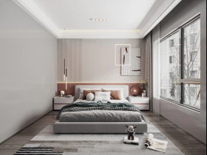 Moderne slaapkamer 3D Model