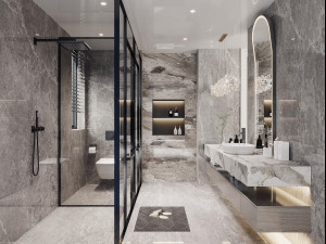Modern bathroom 3D Model