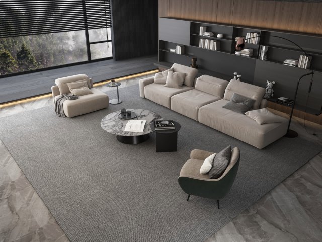 Modern sofa 3D Model .c4d .max .obj .3ds .fbx .stl .blend 