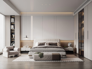 Modern bedroom 3D 모델
