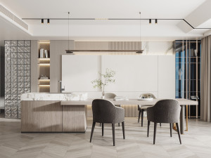 Modern Restaurant 3D-Modell