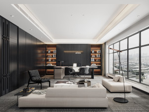 Modern office 3D Model