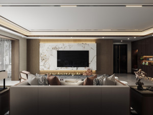 Modern living room 3D Model