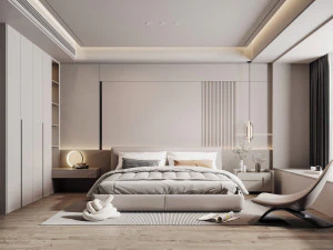 Modern bedroom 3D Model