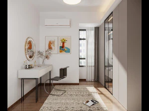 Moderne Garderobe 3D Modell