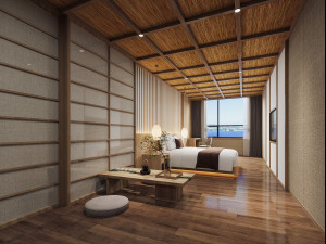 Modern bedroom Modelo 3D