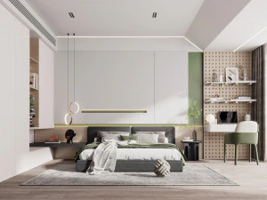 Modernes Schlafzimmer 3D Modell