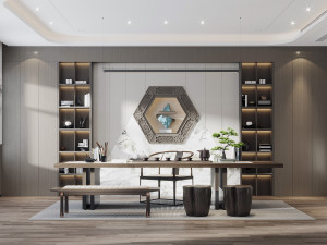 Modern Office 3D Model