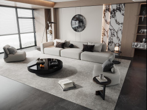 Modern sofa 3D Model