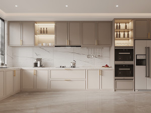 European style kitchen Modello 3D