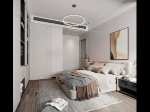 Modern bedroom 3D Model