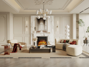 Modern living room Modelo 3D