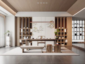 Modern office 3D Model