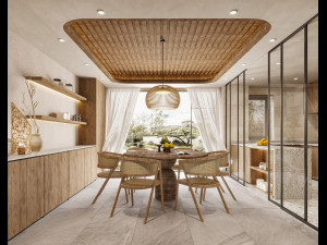 Modern Restaurant 3D Model