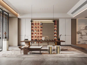 モダンなオフィス 3Dモデル