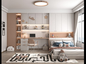 Modern bedroom 3D Model